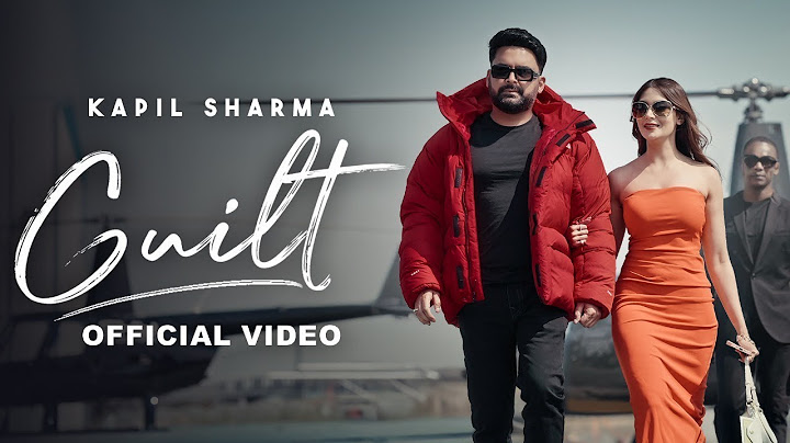 Kapil Sharma: GUILT (Official Music Video) Dr Zeus - New Hindi Songs 2025