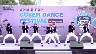 150905 MisterTarn cover BTS - I NEED U + DOPE @Thailand 2015 K-POP Cover Dance Festival