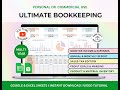 Bookkeeping Spreadsheet Tutorial   #bookkeeping #excel #spreadsheet #bookkeepingbasics