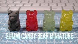 Gummi Candy Bear resin DIY グミベアー製作記① スイーツデコ - YouTube