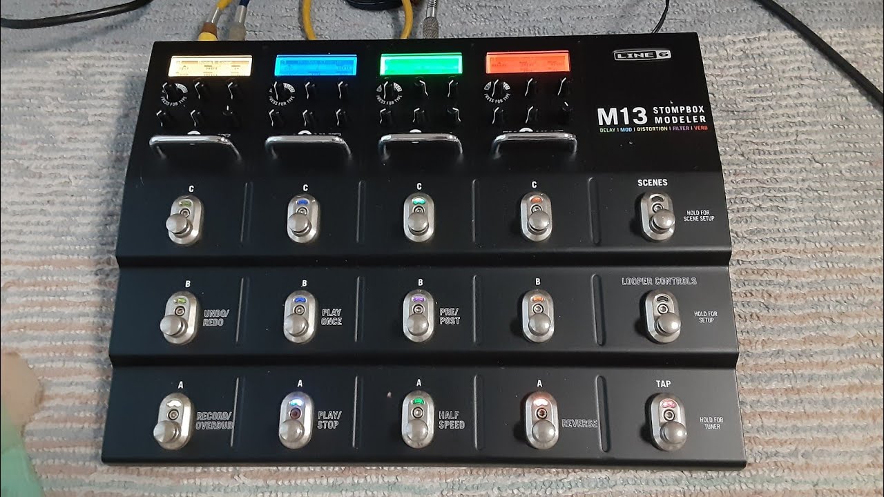 LINE6 M13 Stompbox Modeler／Check 🎸🌈