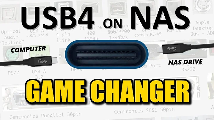 Why USB4 on a NAS is a Big Deal? CHEAPER THUNDERBOLT NAS BABY!