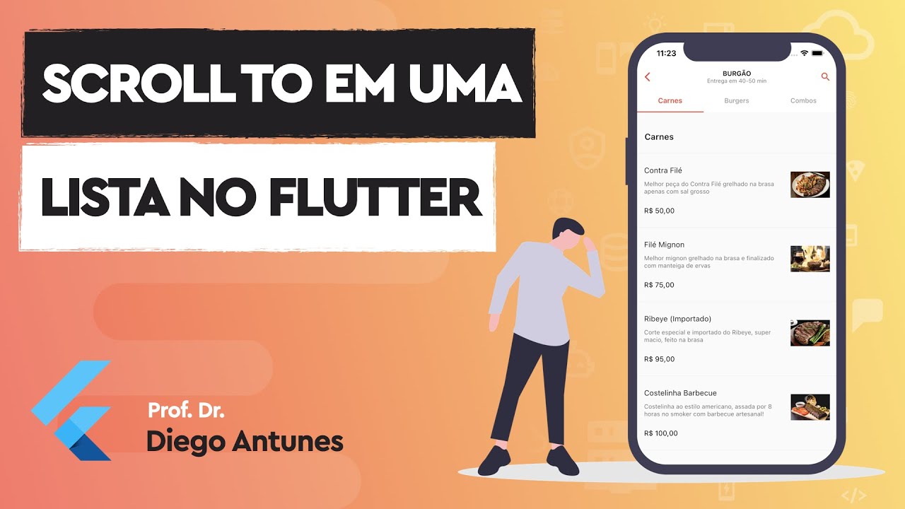 Flutter: Controlar o Scroll da Lista (Flutter List scroll to) - YouTube