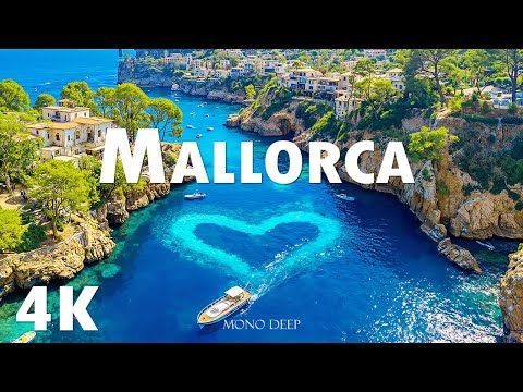 Mallorca 4K Breathtaking Beaches Scenic Mountains Aerial Views With Deep House Chill Mono Deep