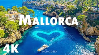 Mallorca 4K - Breathtaking Beaches & Scenic Mountains Aerial Views With Deep House Chill | Mono Deep