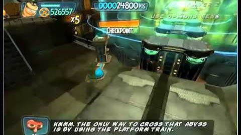 Monsters vs Aliens pc playthrough - Missing Link