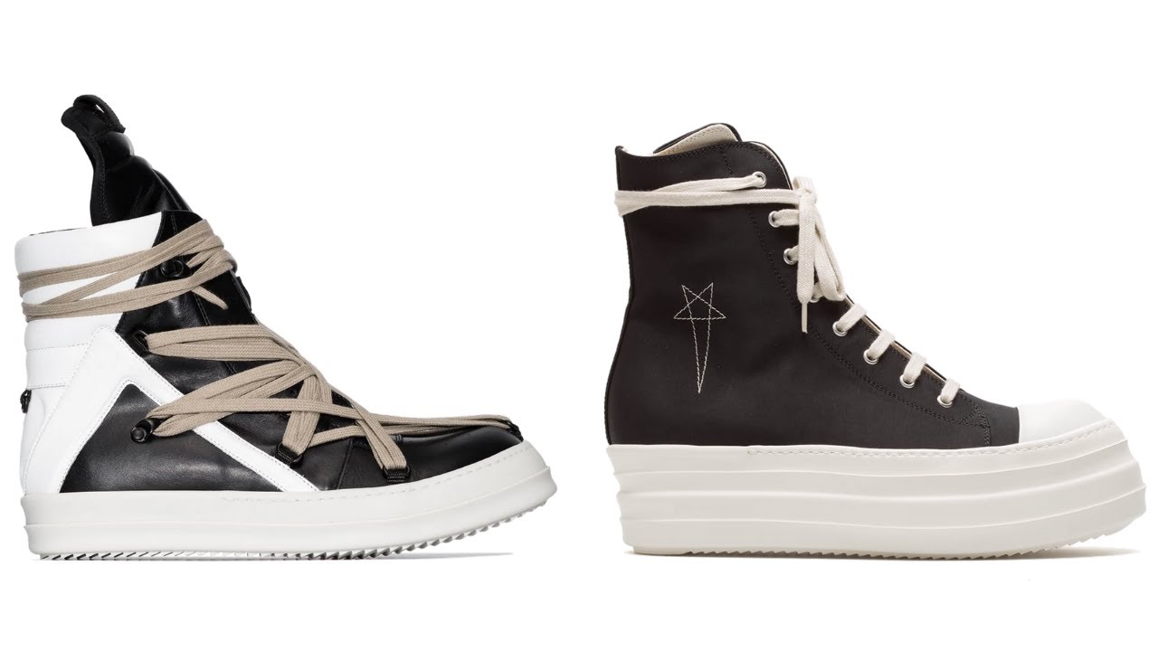 Rick Owens Spring Summer 2020 Tecuatl Footwear | Geobasket & Double ...