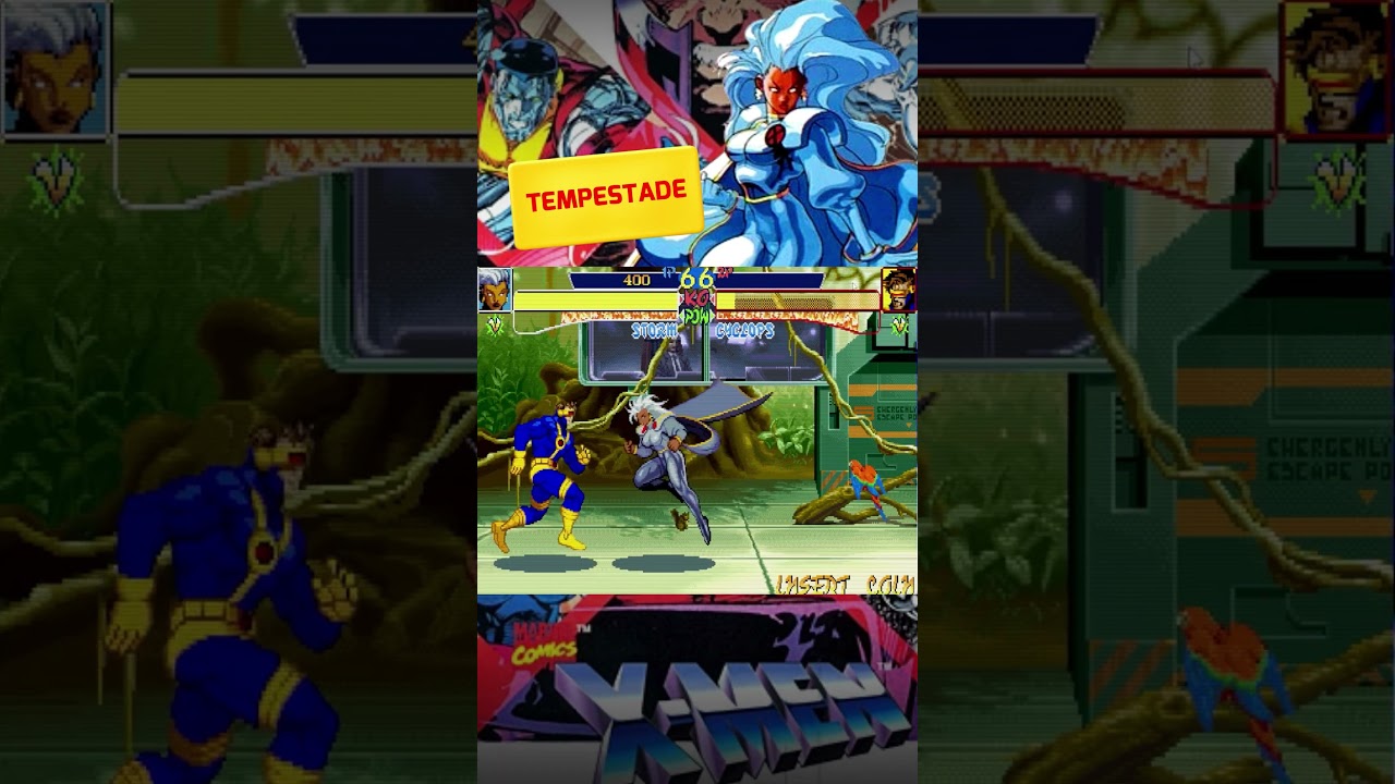 LÍDER vs LÍDER! Tempestade Humilhou o Ciclope em X-Men: Children of the Atom