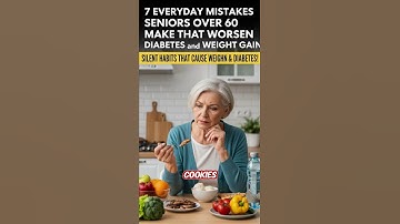 “7 Everyday Mistakes Seniors Over 60 Make That Worsen Diabetes and Weight Gain”