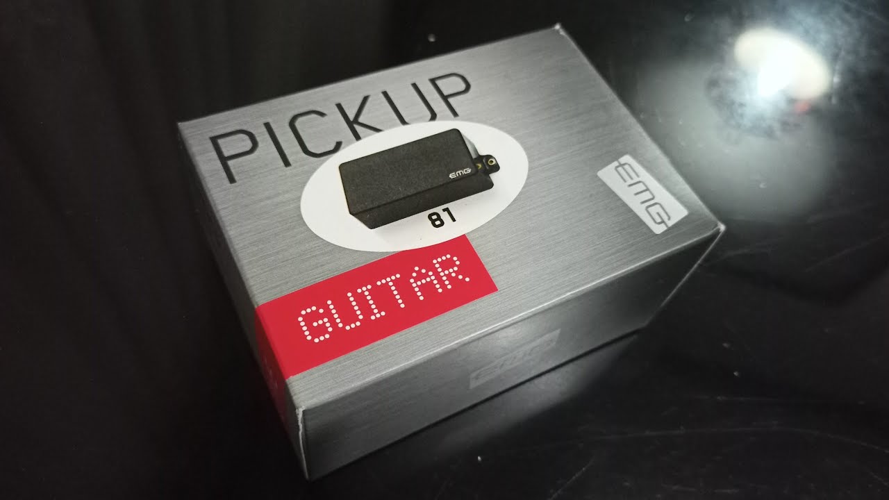 Unboxing EMG 81 Active Pickup - YouTube