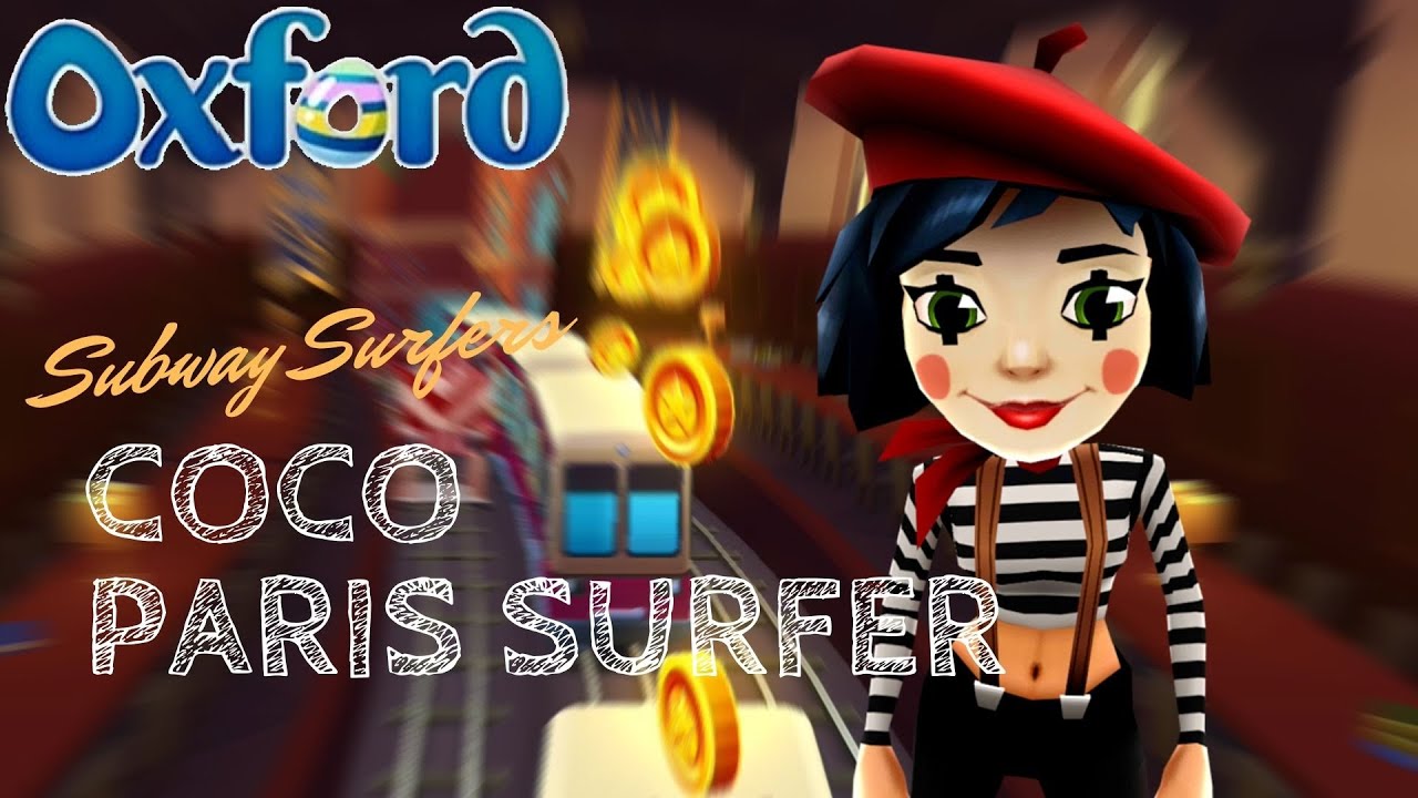 SUBWAY SURFERS OXFORD COCO PARIS SURFER