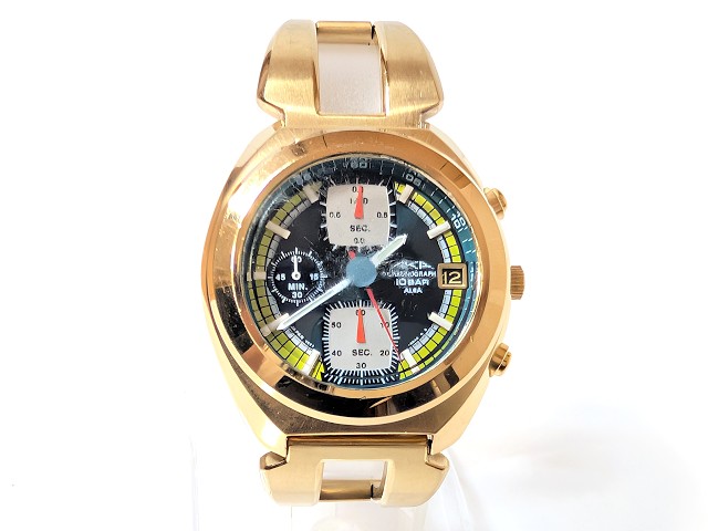 Seiko ALBA AKA v657-6030 Chronograph Quartz Watch with Date - YouTube