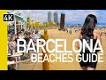 Barcelona Beach What&#39;s it really like? Narrated Walk Barceloneta, Spain