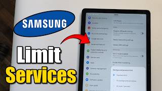 How to Limit Background Processes on Samsung Tablet or Phone - Best Tutorial