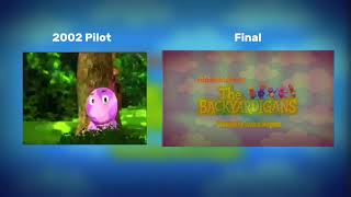 Pilot Vs. Final Pablos Backyard