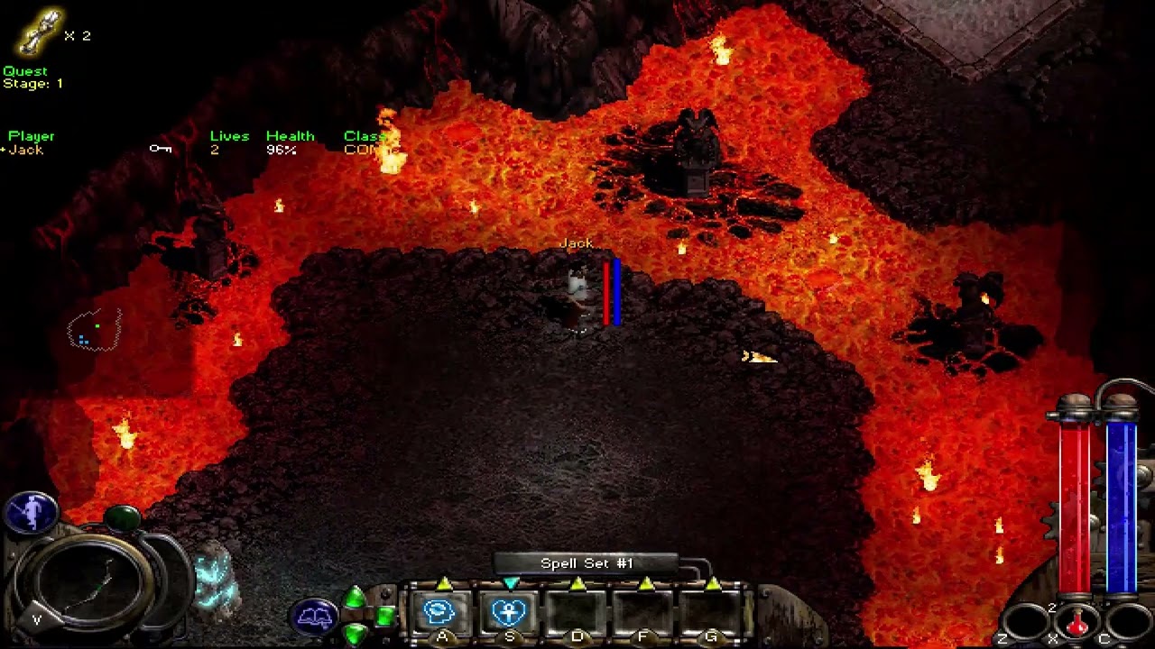 Nox (2000) + OpenNox. Gameplay. For Old-Games.ru. 140.