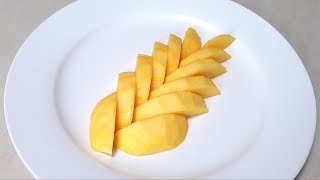 Mango Fruit - How To Cut Up A Mango Fruit - By Mutita Edible Fruit Veg Carving