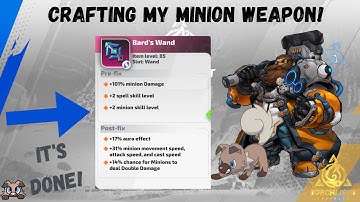 I FINALLY CRAFTED MY MINION WEAPON! | Torchlight infinite