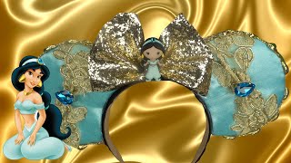 How to make EASY NO Sew Mickey Ears | Jasmine Inspired!