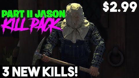 [NEW] PART 2 JASON KILL PACK!! | Friday the 13th: The Game