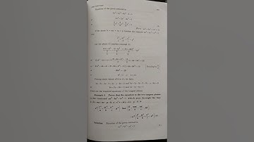 Chapter 9 (exercise 9.1, 9.2) The conicoid (Solid geometry) Bsc 1st semester