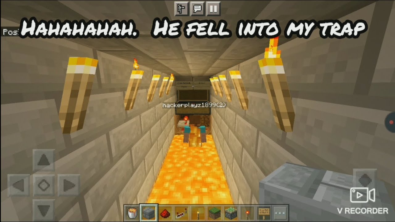 how to make a chest trap idea for minecraft (pe/bedrock) YouTube