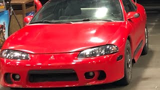 2G ECLIPSE GETS A NEW STRAIGHT PIPE EXHAUST!!