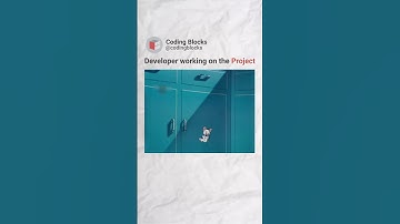 Developer working on the project  | Who else can relate | Coding Blocks! #code #codingblocks