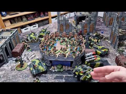 Hold the line! Imperial Guard vs Death Guard, Warhammer 40k battle report 0