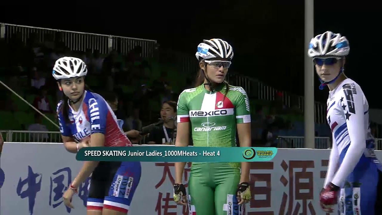 1000 Mts Sprint Heats Junior Ladies | WRG2017 | Track