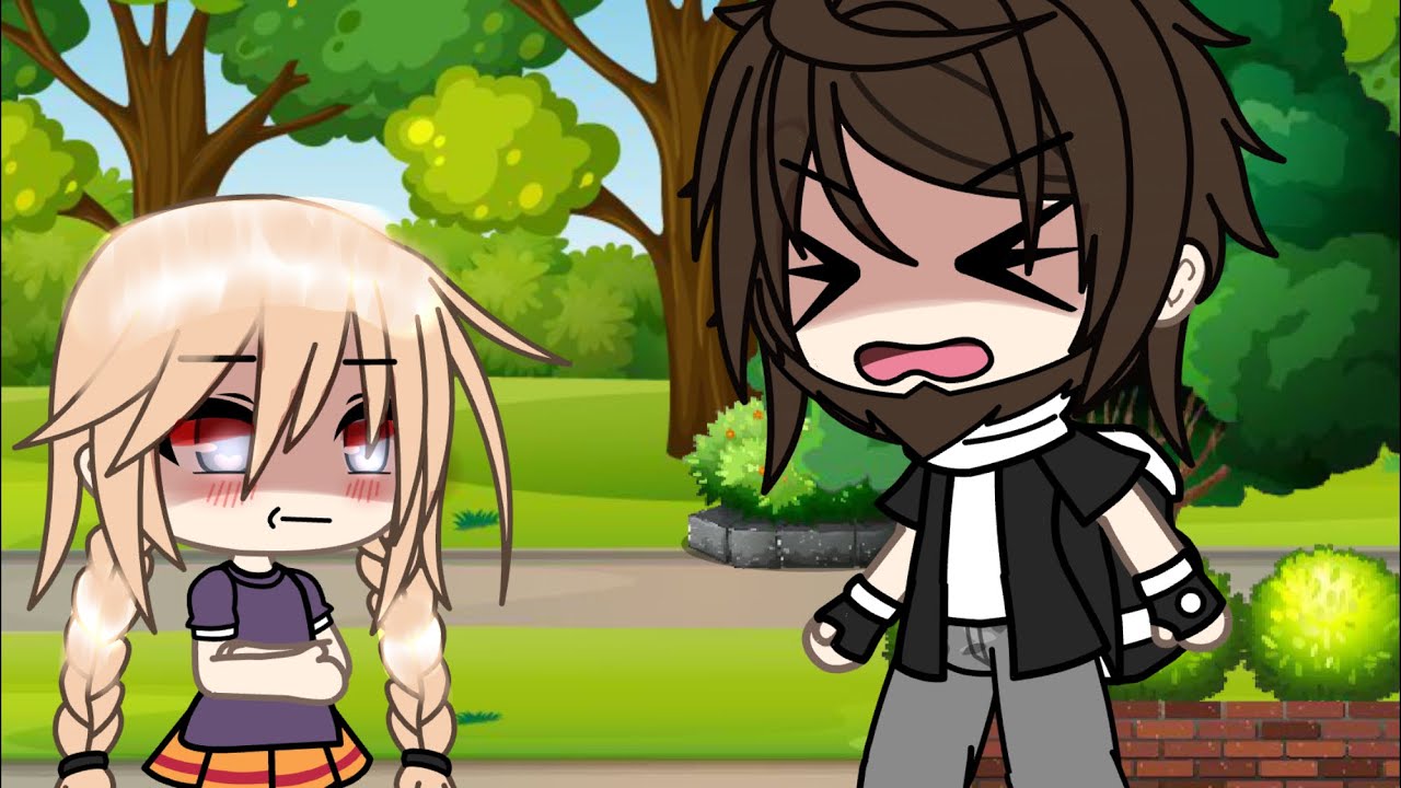 Little girl holding pride flagmemegachalife YouTube