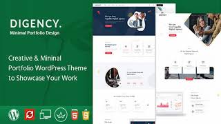 Digency – Multi-Purpose Portfolio WordPress Theme | Themeforest Website Templates and Themes