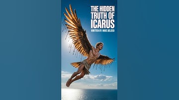 The Hidden Truth of Icarus written by Miks Deloso#Icarus #youtubeshorts #myth  #greekmythology
