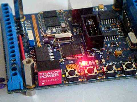 jBotBrain - LED flashing