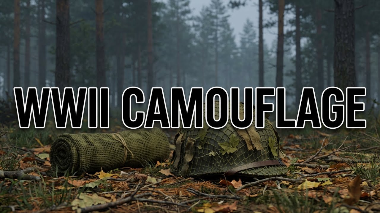 How WWII Soldiers Disappeared in Plain Sight Using Camouflage & Concealment Skills That Saved Lives