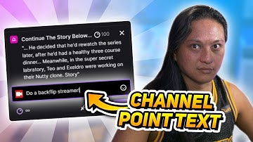 Display Channel Points User Input In OBS With Streamer.bot!