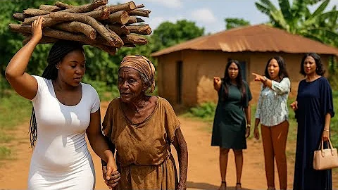 She Helped a Poor Old Woman Called a Witch Carry Firewood Unaware She Was a Billionaire’s Mother