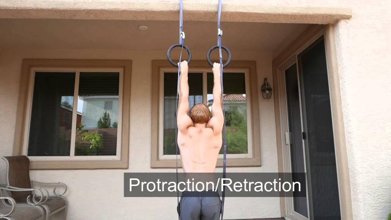 Progression for Hanging Scapular Circles YouTube