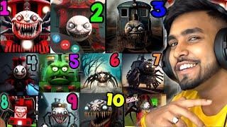 TECHNO GAMERZ PLAY TOP 10 BEST EVER CHOO CHOO CHARLES GAMES FOR MOBILE 😱 #3 screenshot 3