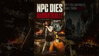 NPC DIES DRAMATICALLY! Full Drama #gta #gtaonly #gaming #shortvideo #shorts