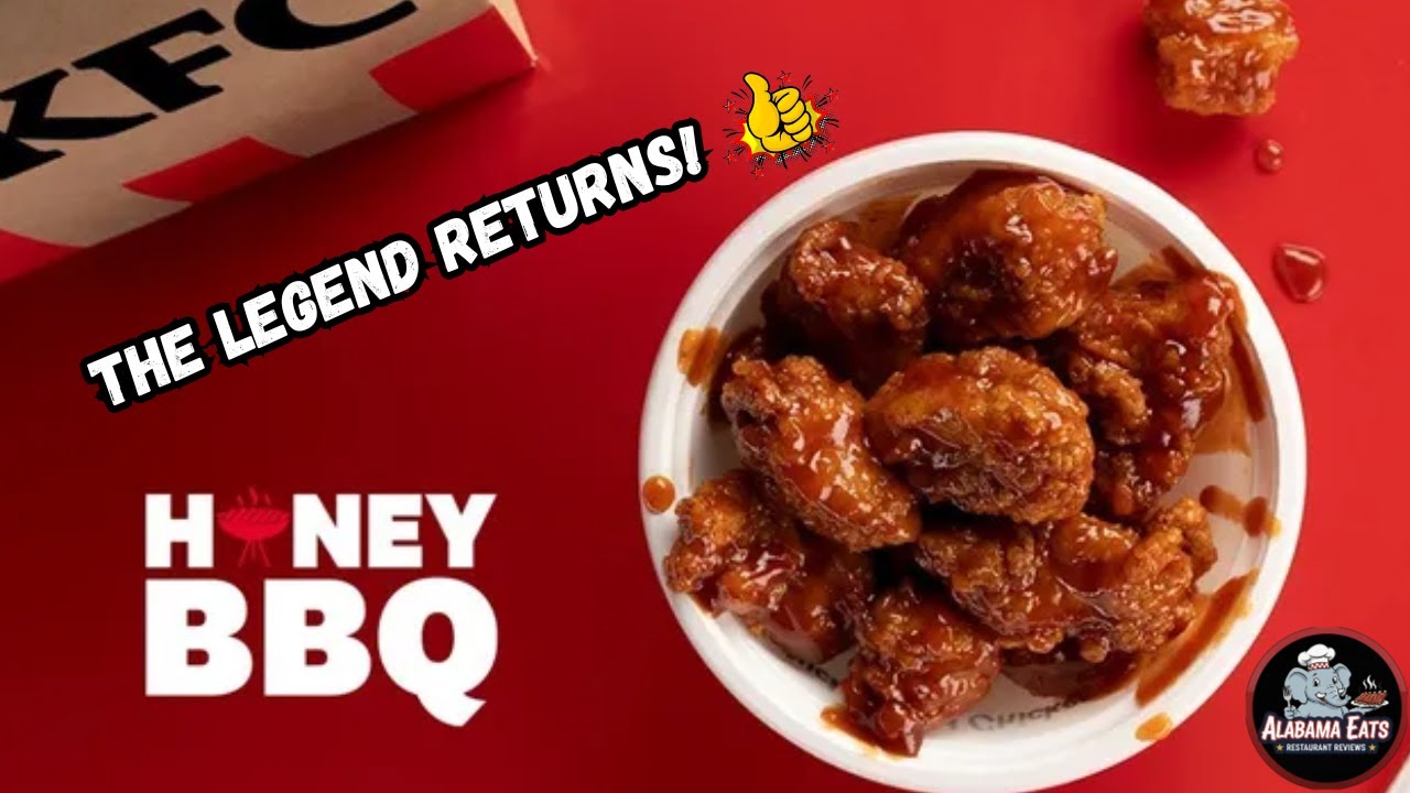 Оно вернулось! Обзор оригинального медового соуса барбекю KFC (с 90-х!)
