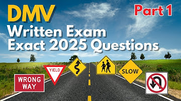 Pass Your DMV Written Exam With These Exact Questions: Part 1
