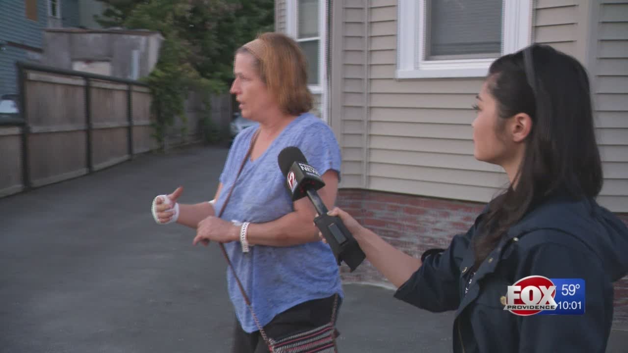 Police: Pit bulls attack woman walking her dog in Pawtucket - YouTube