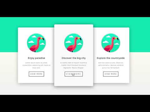 Frontend challenge | CSS card design with drop shadow and hover effects