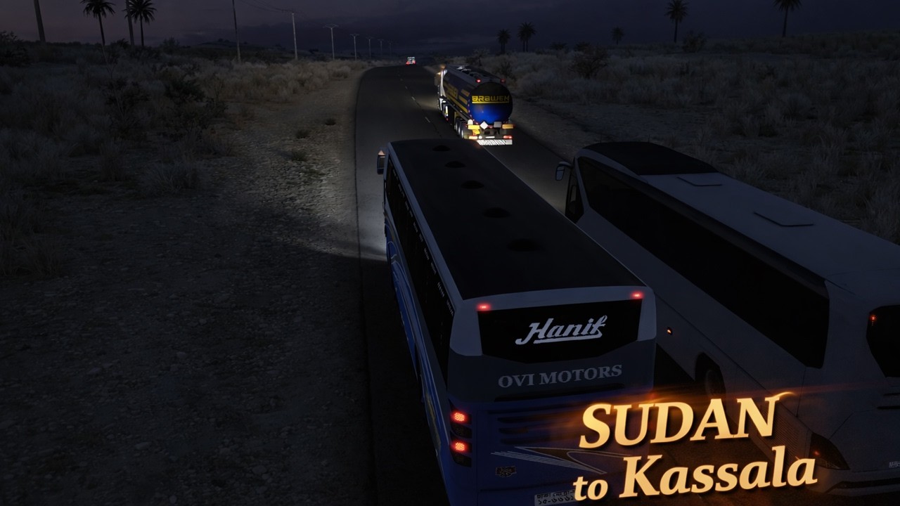 Sudan to Kassala | Early Morning | Beyond | ETS2 v1.57.2.4s | Euro Truck Simulator 2 (No Commentary)