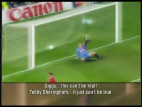 Manchester United vs Bayern Munich 1999 ECL Final Last 3 Minutes