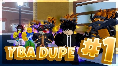 [YBA] NEW WORKING DUPE GLITCH - STANDS + ITEM DUPE ✨ Roblox Your Bizarre Adventure