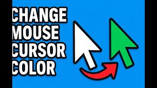 Change Your Mouse Cursor Color in Seconds!