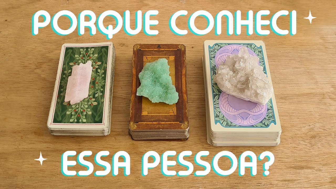 🔗 Porque conheci essa pessoa? 🔗Qual meu papel na vida dela? 🔗Qual o propósito dessa conexão?🔗