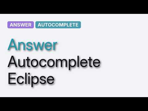 Eclipse turn off autocomplete in HTML mode (2 Solutions!!)
